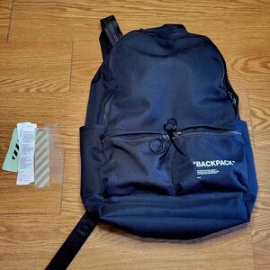 OFF-White c/o Virgil Abloh Quote Backpack Black 2013